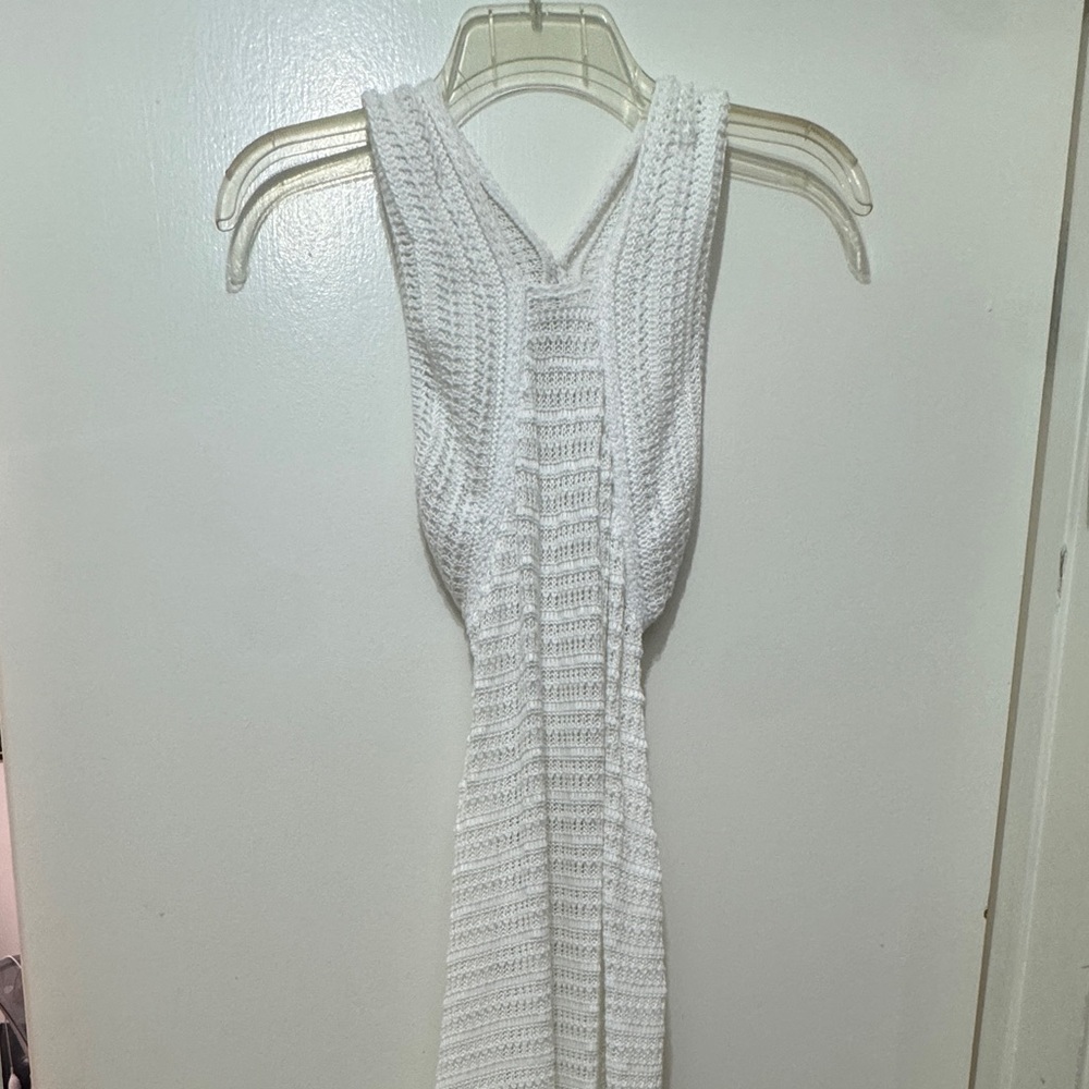 BEACH or SWIM long mesh dress cover